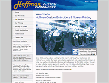 Tablet Screenshot of hoffmanemb.com